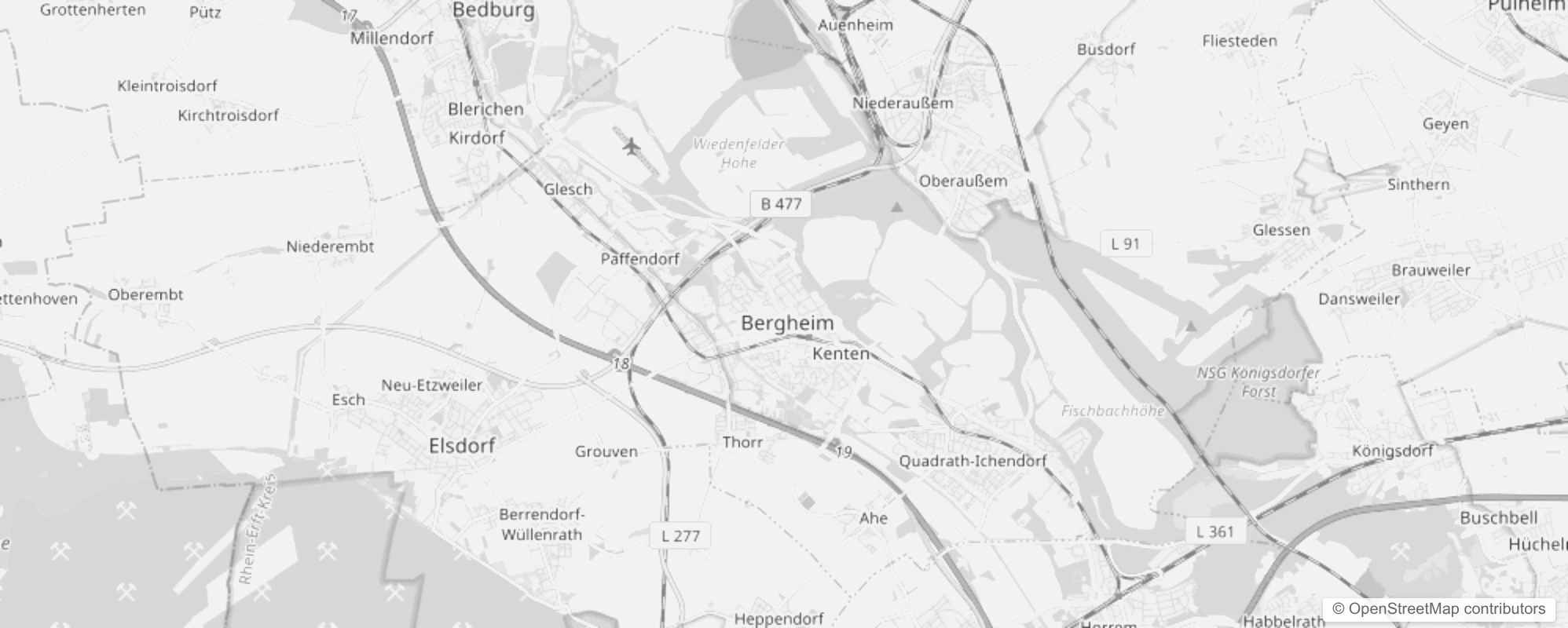 Bild von Stadtteile in Bergheim