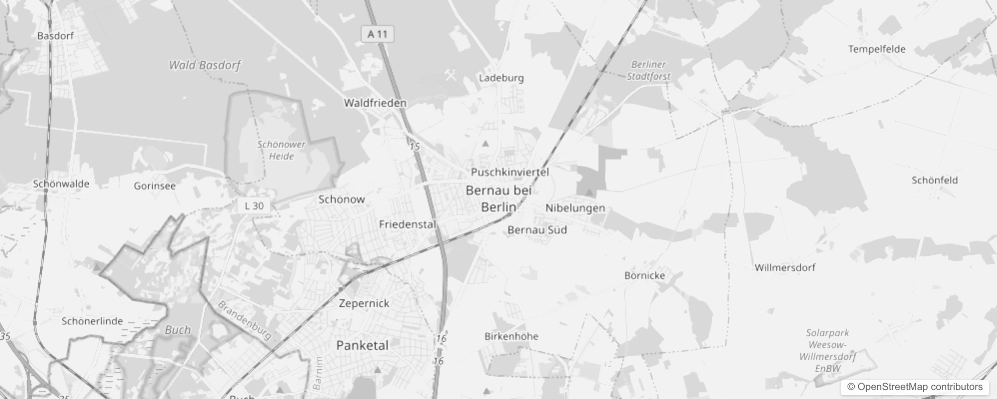 Bild von Stadtteile in Bernau bei Berlin