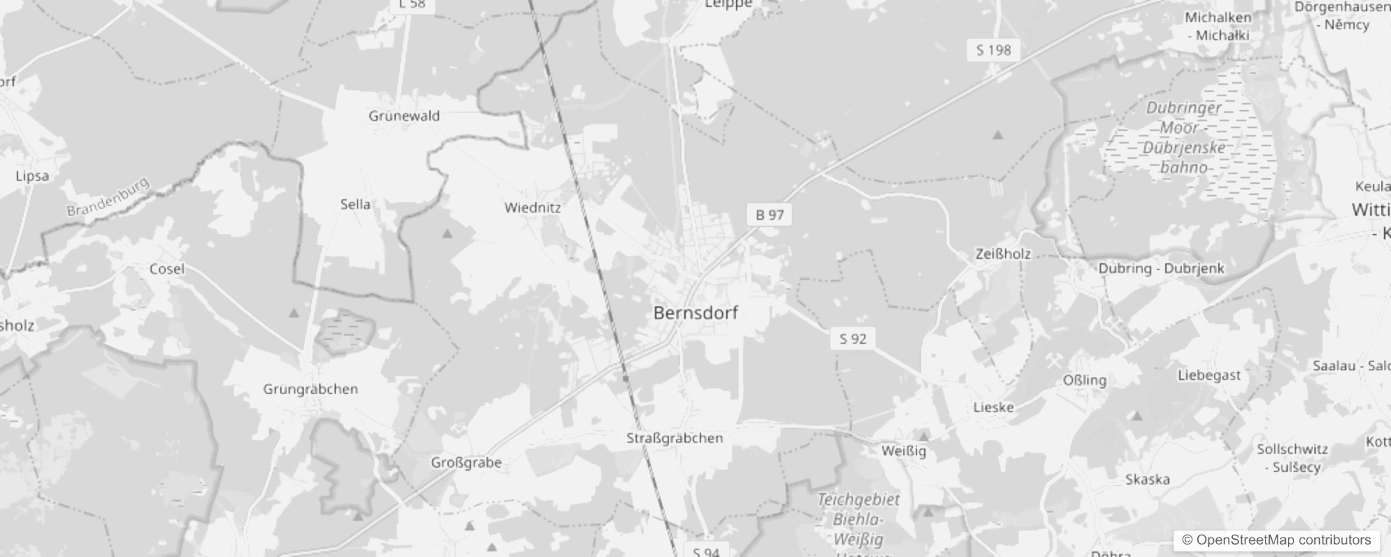 Bild von Stadtteile in Bernsdorf