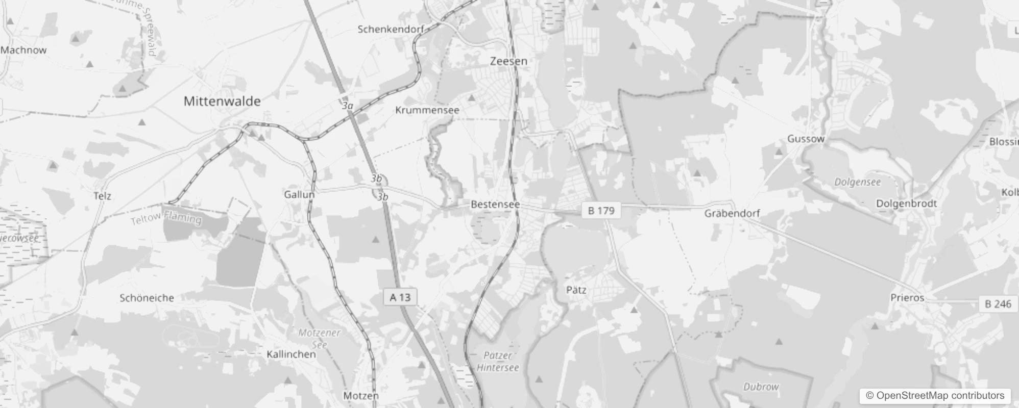 Bild von Stadtteile in Bestensee