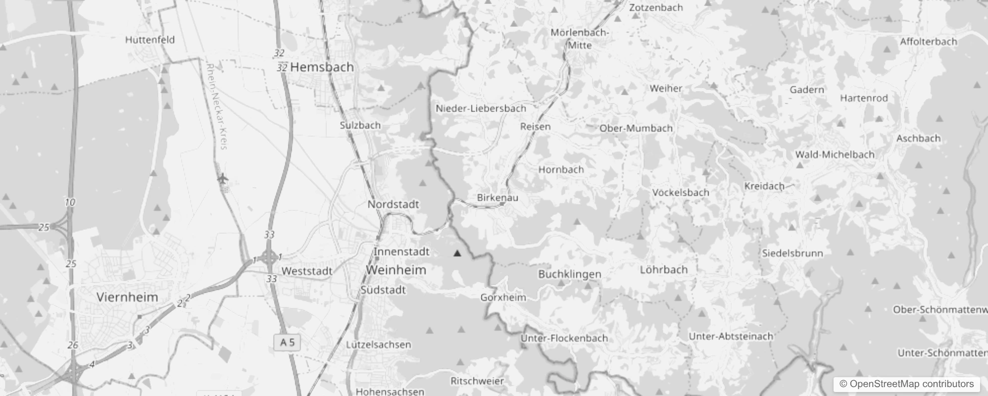 Bild von Stadtteile in Birkenau