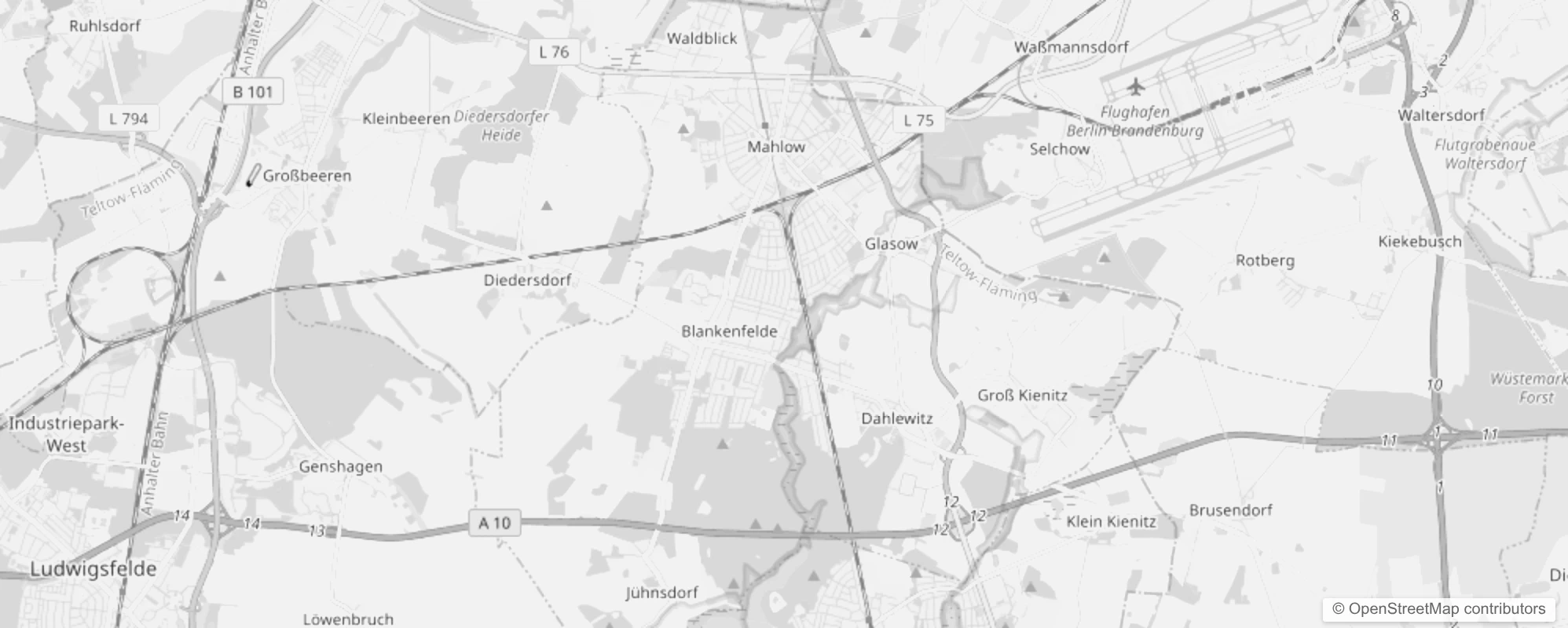 Bild von Stadtteile in Blankenfelde-Mahlow