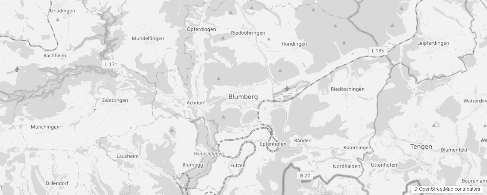 Bild von Stadtteile in Blumberg