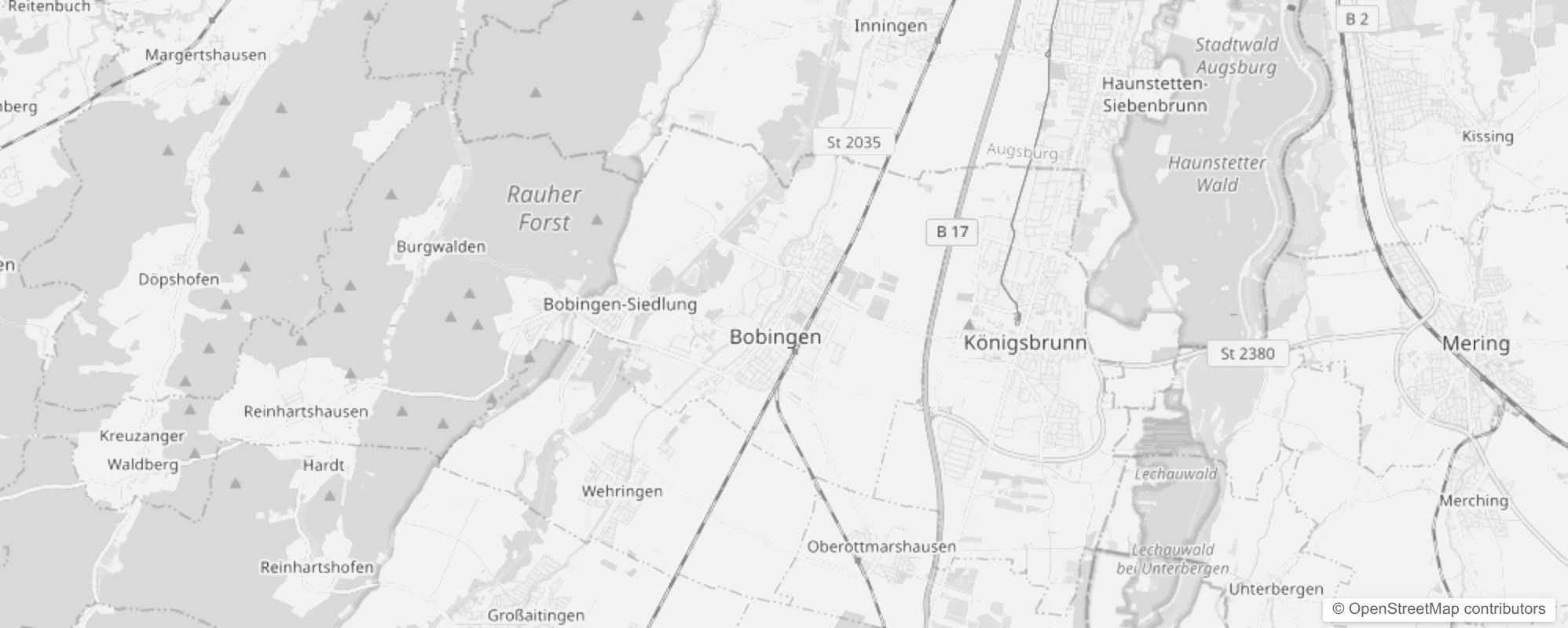 Bild von Stadtteile in Bobingen