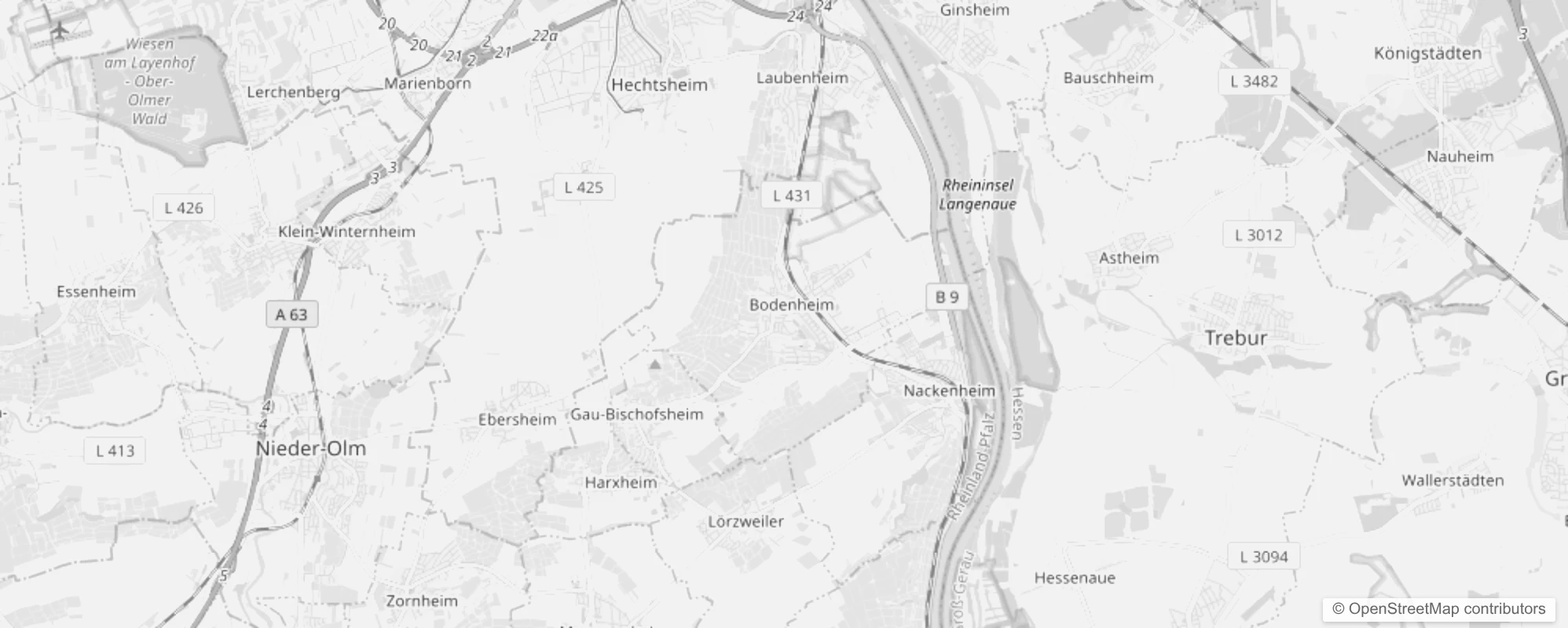 Bild von Stadtteile in Bodenheim