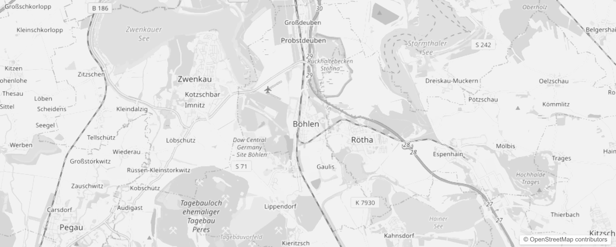 Bild von Stadtteile in Böhlen