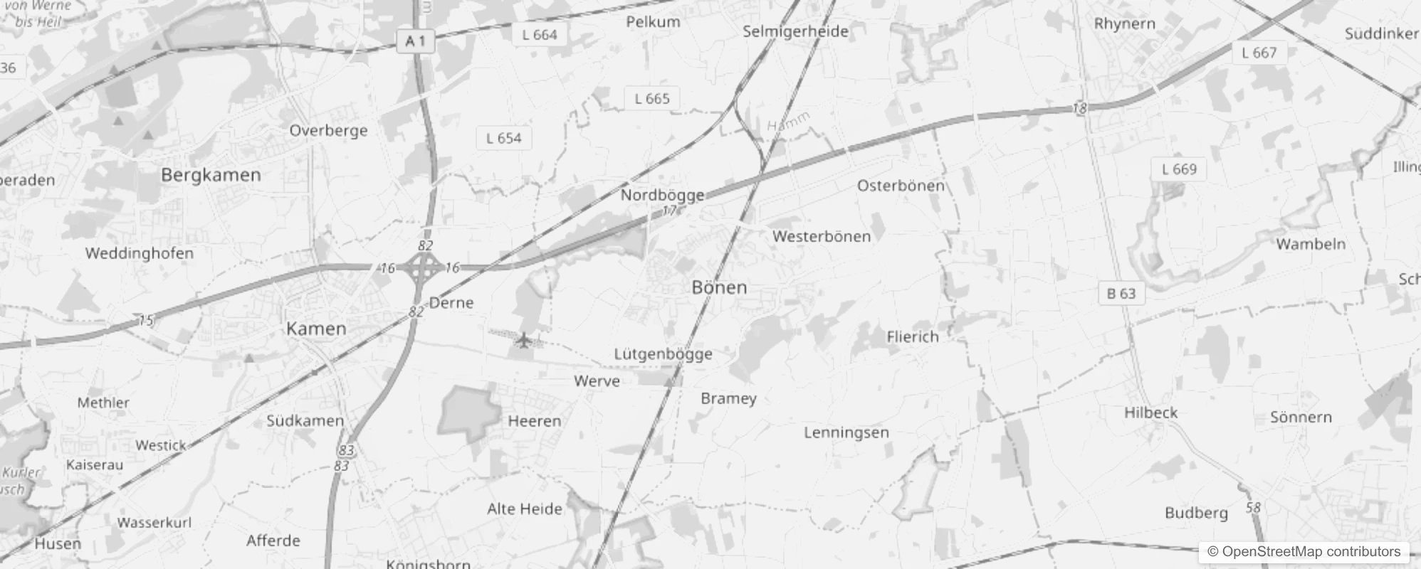 Bild von Stadtteile in Bönen