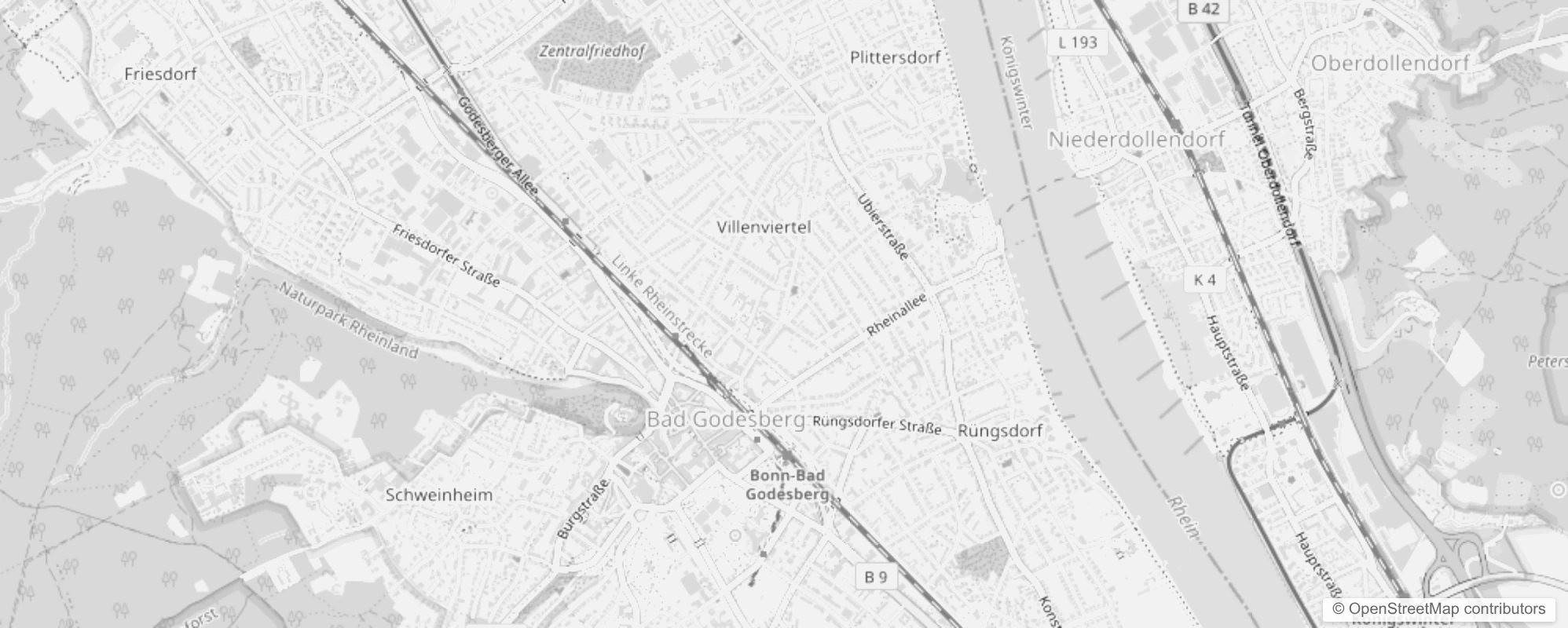 Bild von Bonn Godesberg-Villenviertel