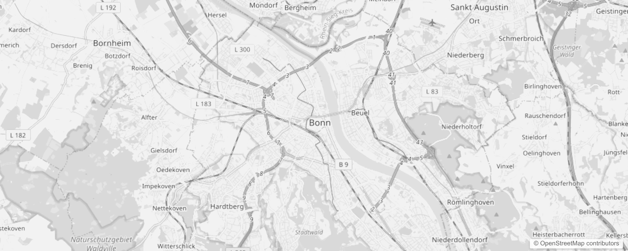 Bild von Stadtteile in Bonn