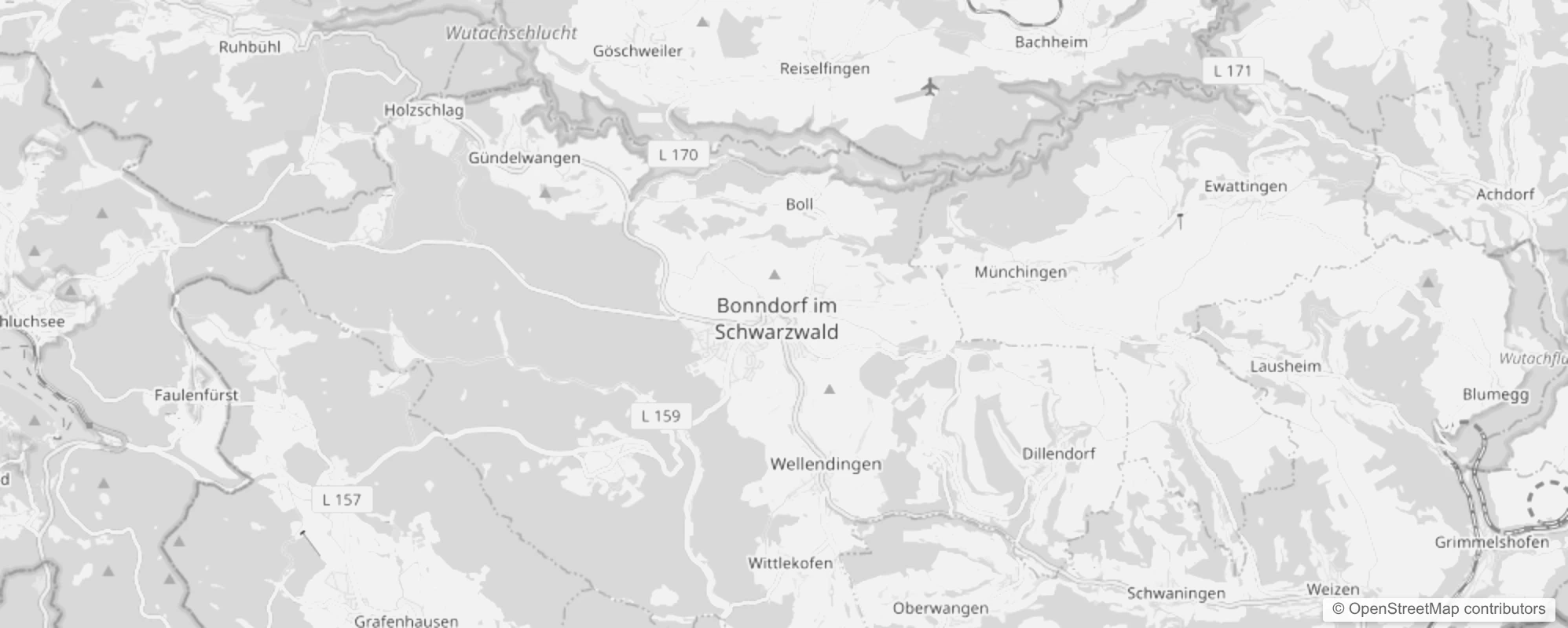 Bild von Stadtteile in Bonndorf im Schwarzwald