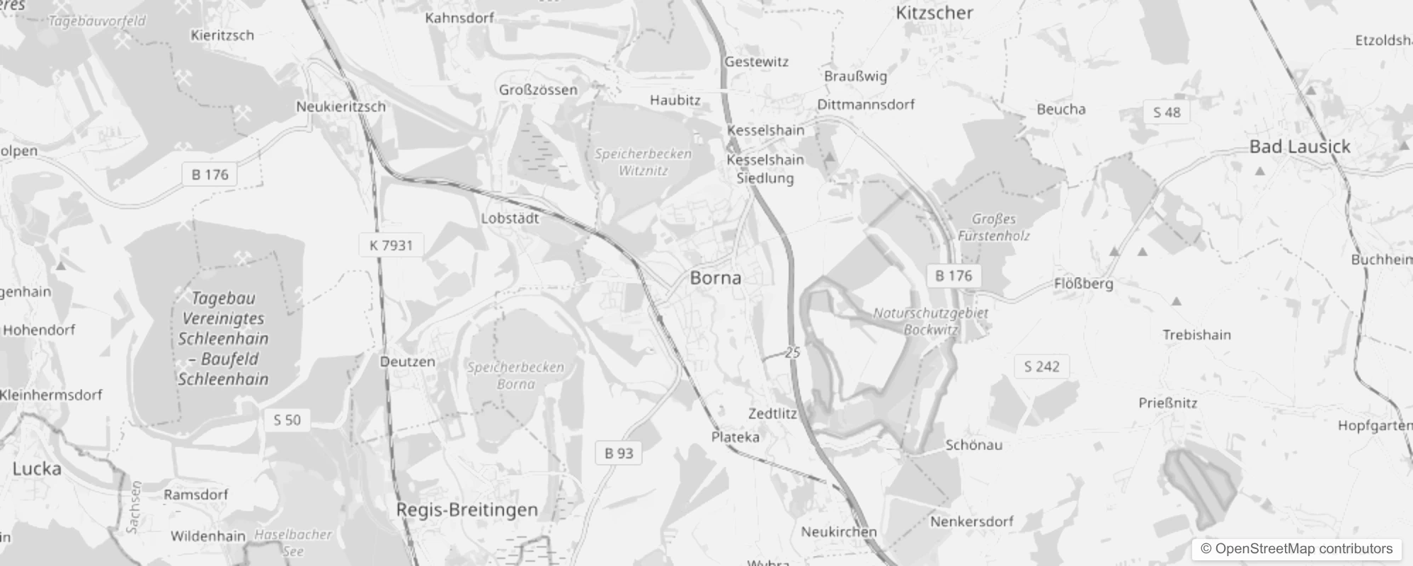 Bild von Stadtteile in Borna