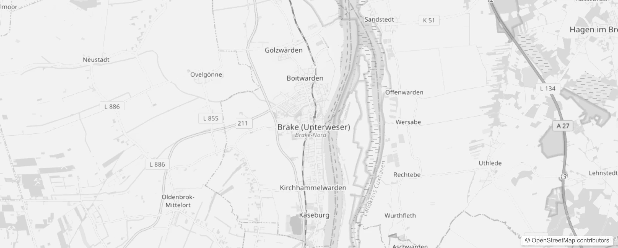 Bild von Stadtteile in Brake (Unterweser)