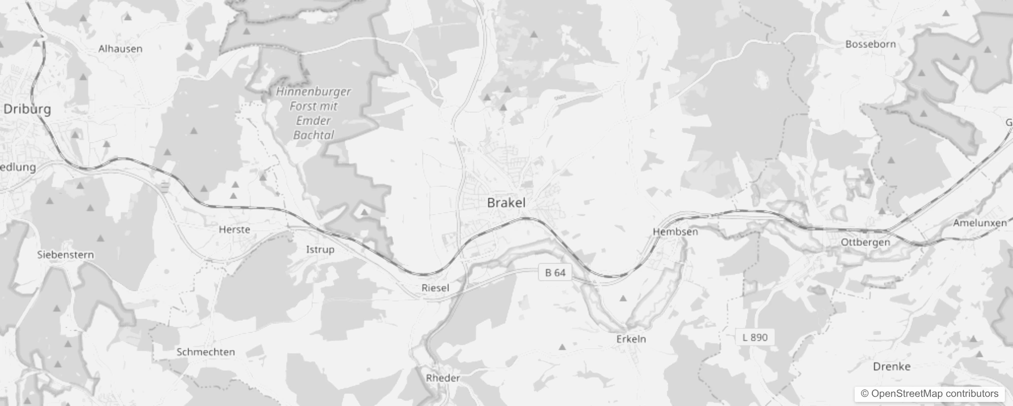 Bild von Stadtteile in Brakel