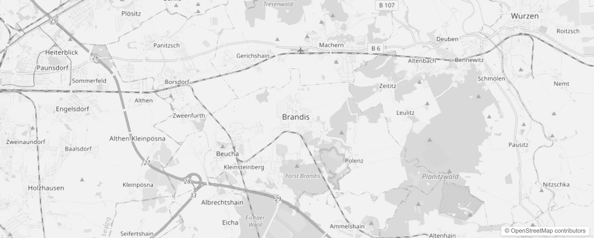 Bild von Stadtteile in Brandis