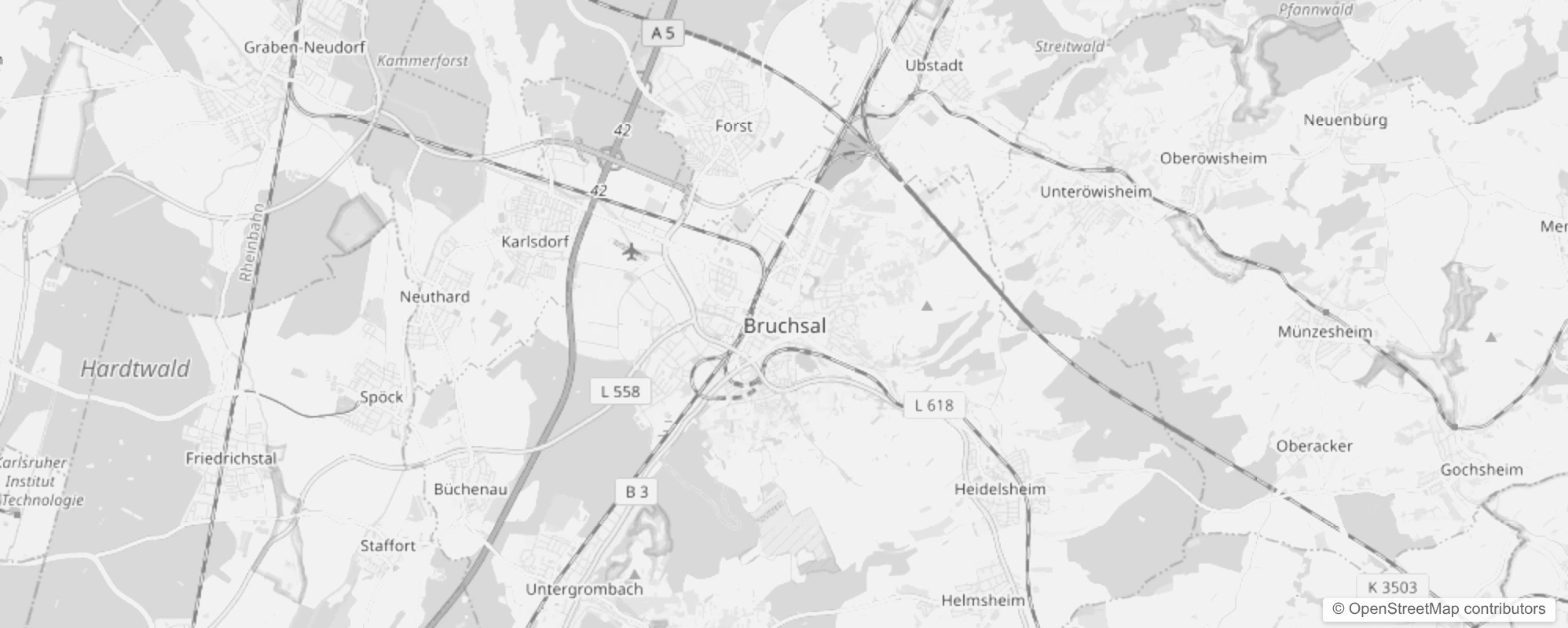 Bild von Stadtteile in Bruchsal