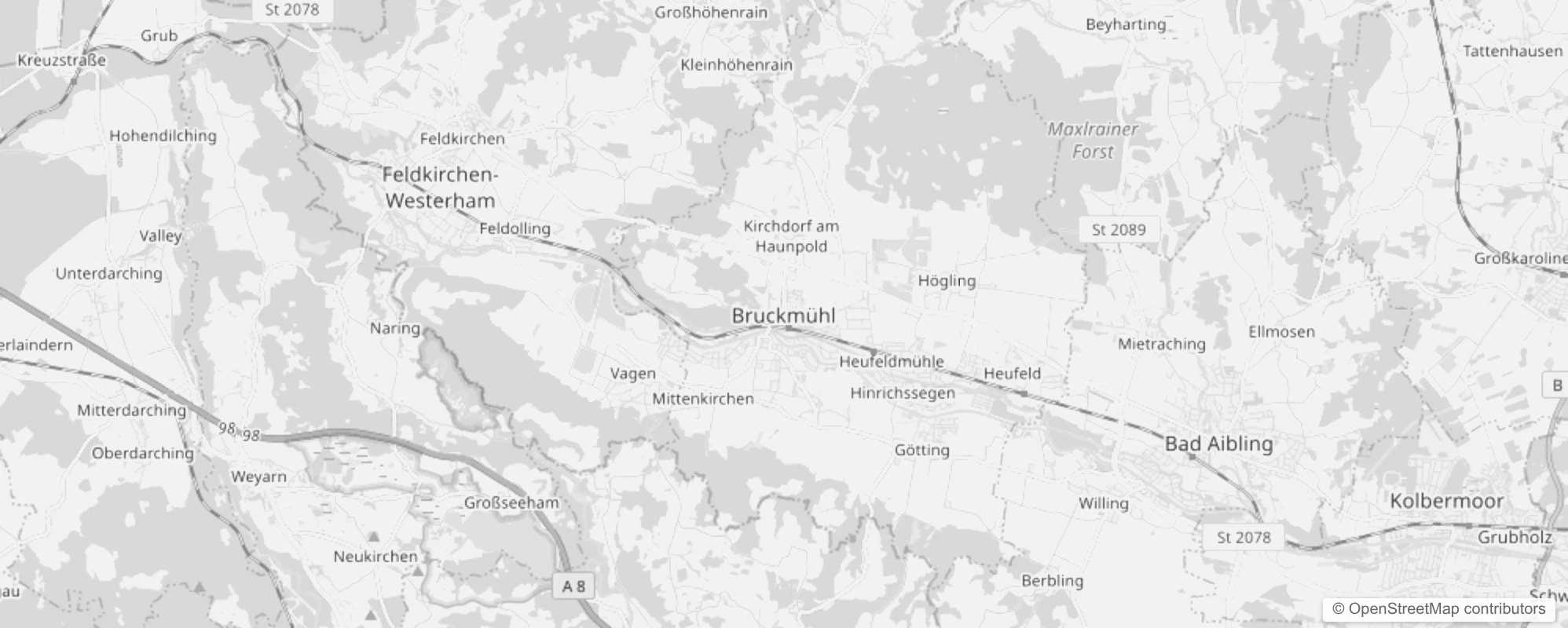 Bild von Stadtteile in Bruckmühl