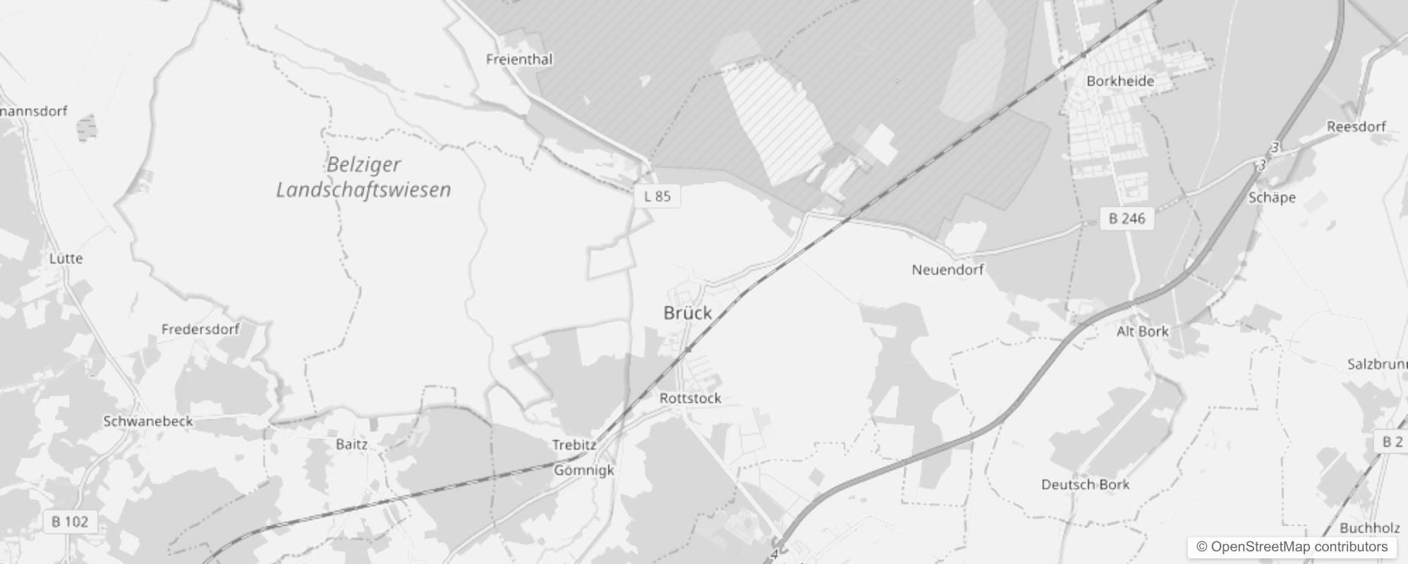 Bild von Stadtteile in Brück