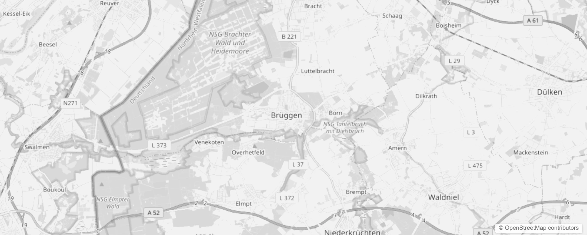 Bild von Stadtteile in Brüggen