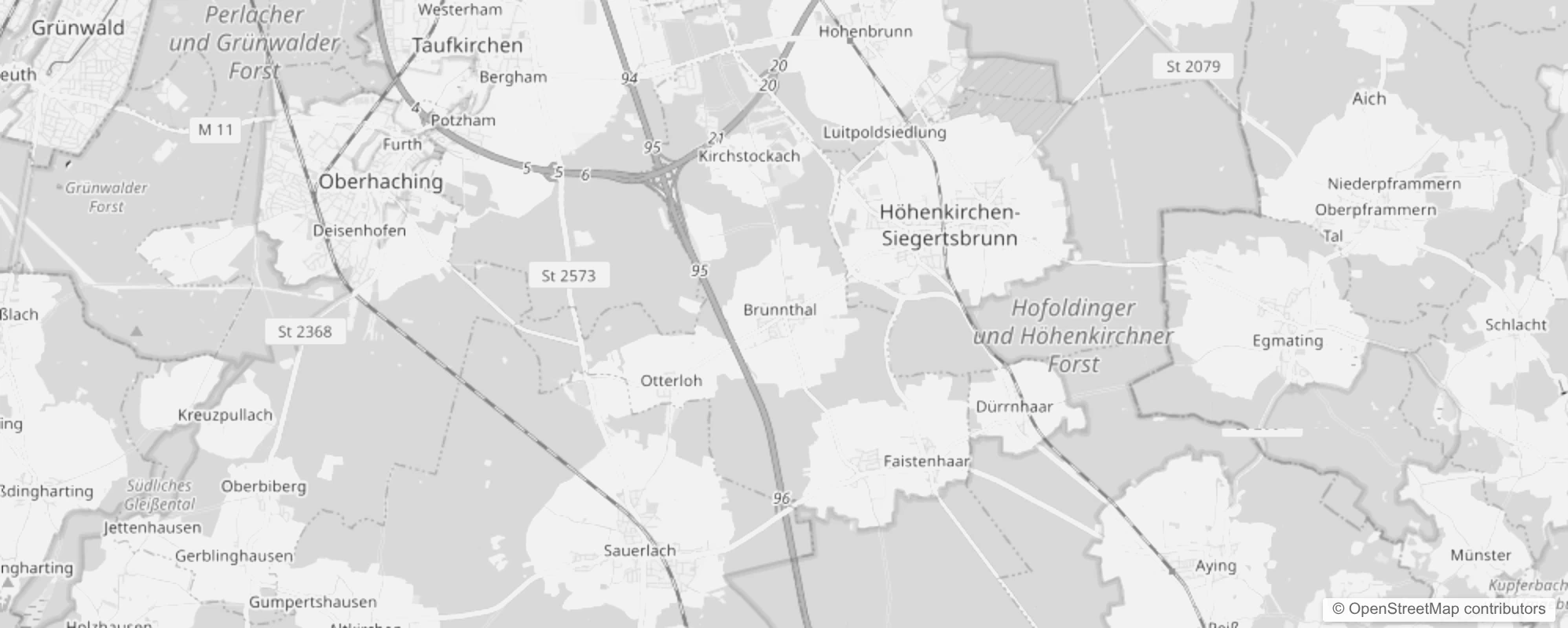 Bild von Stadtteile in Brunnthal