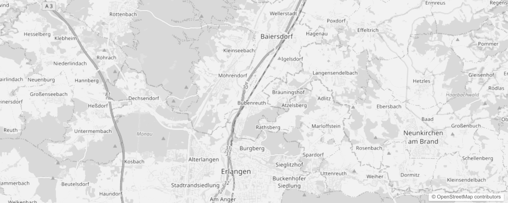 Bild von Stadtteile in Bubenreuth