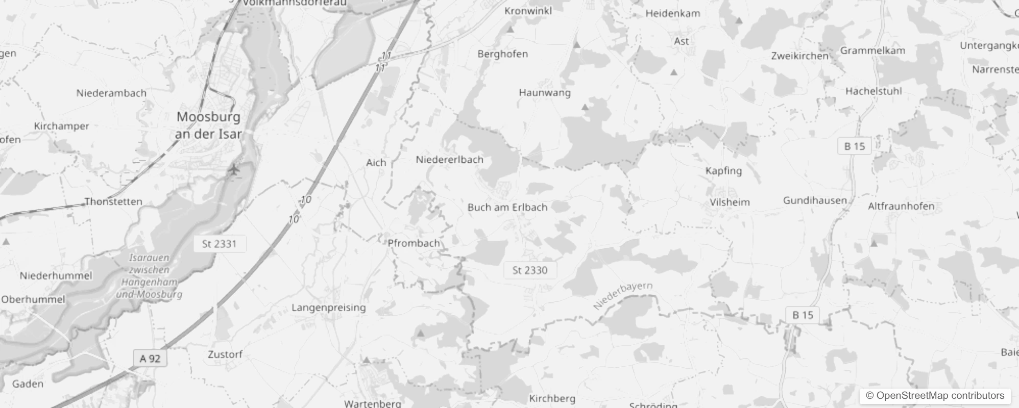 Bild von Stadtteile in Buch am Erlbach
