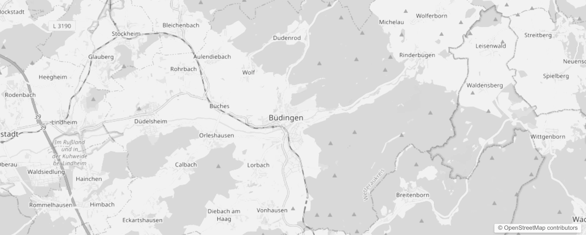 Bild von Stadtteile in Büdingen