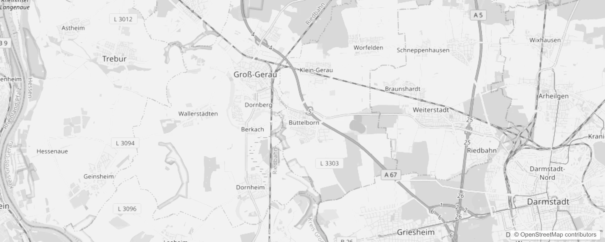 Bild von Stadtteile in Büttelborn