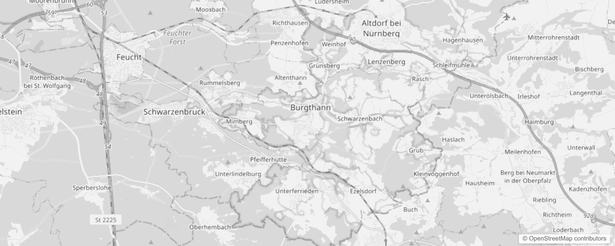 Bild von Stadtteile in Burgthann