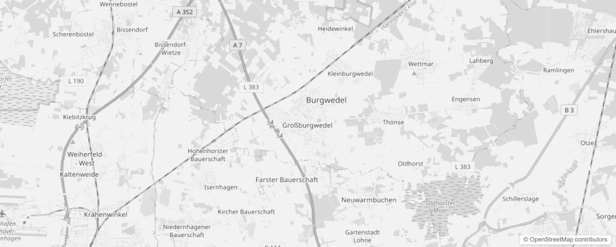 Bild von Stadtteile in Burgwedel