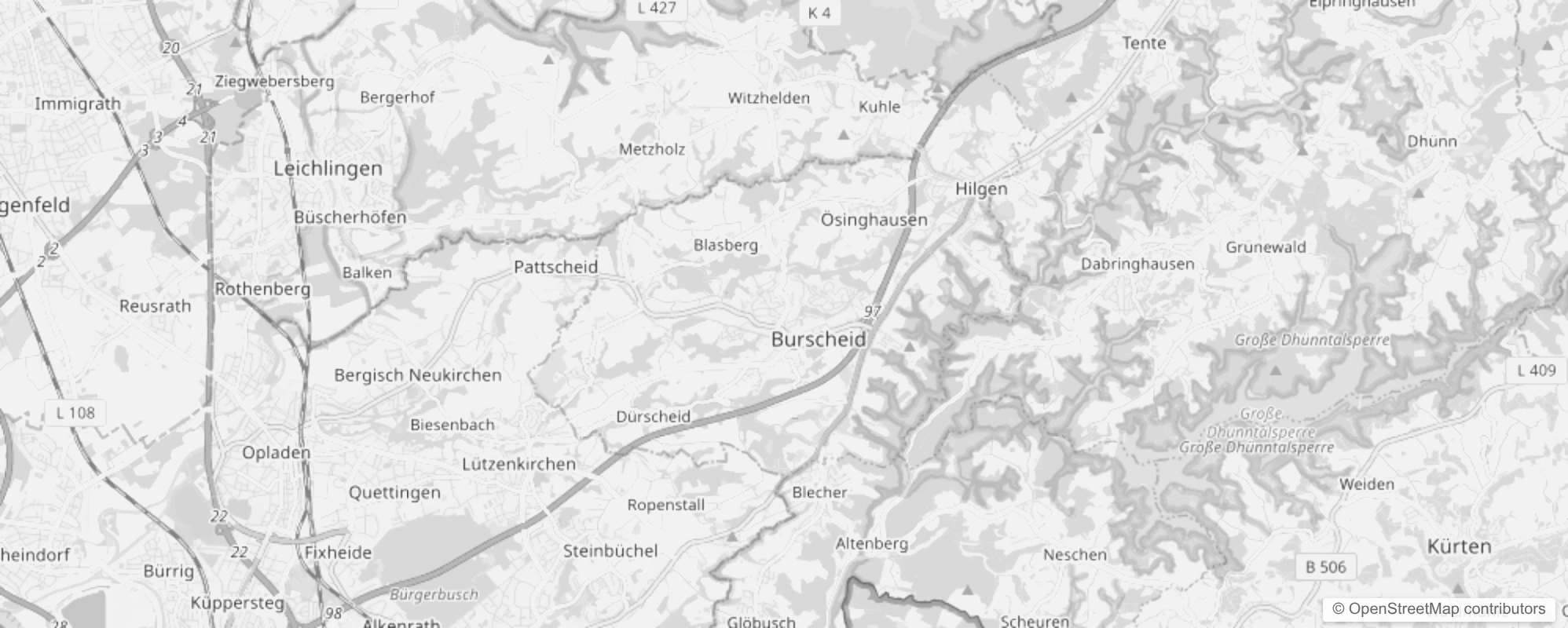 Bild von Stadtteile in Burscheid