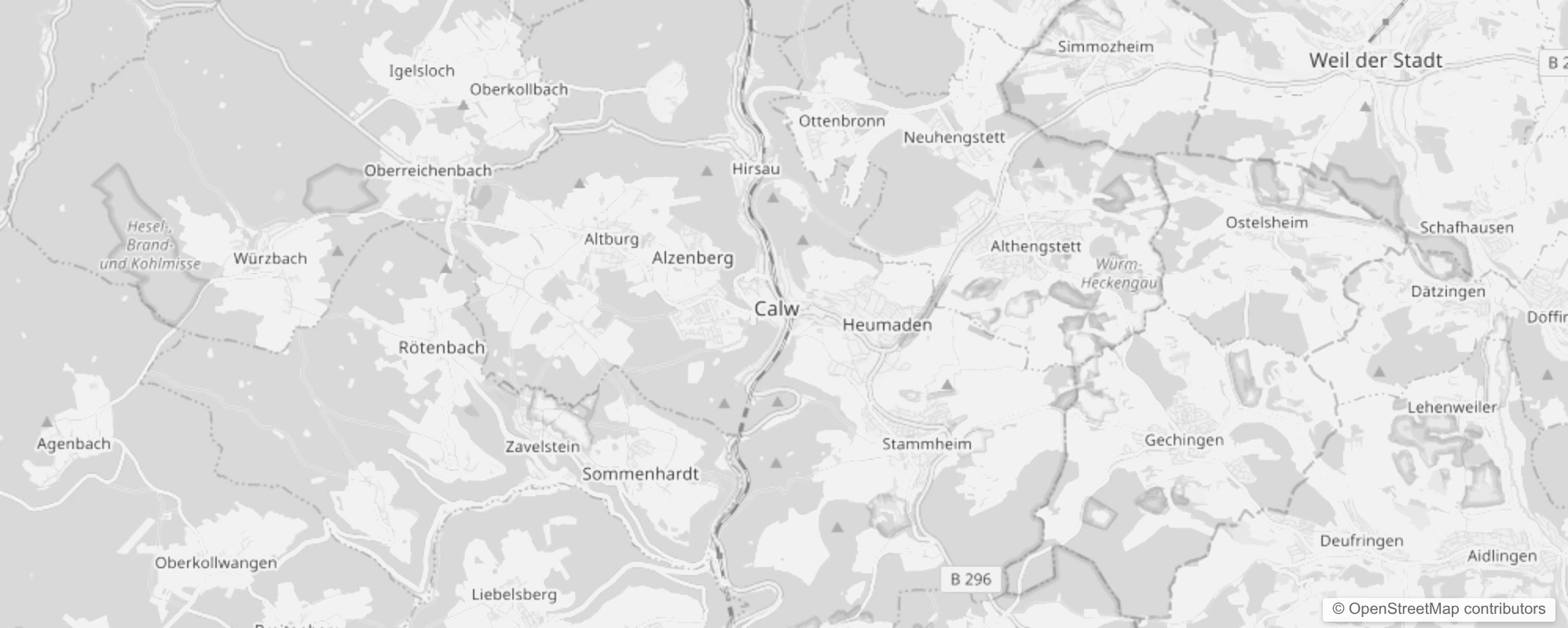 Bild von Stadtteile in Calw