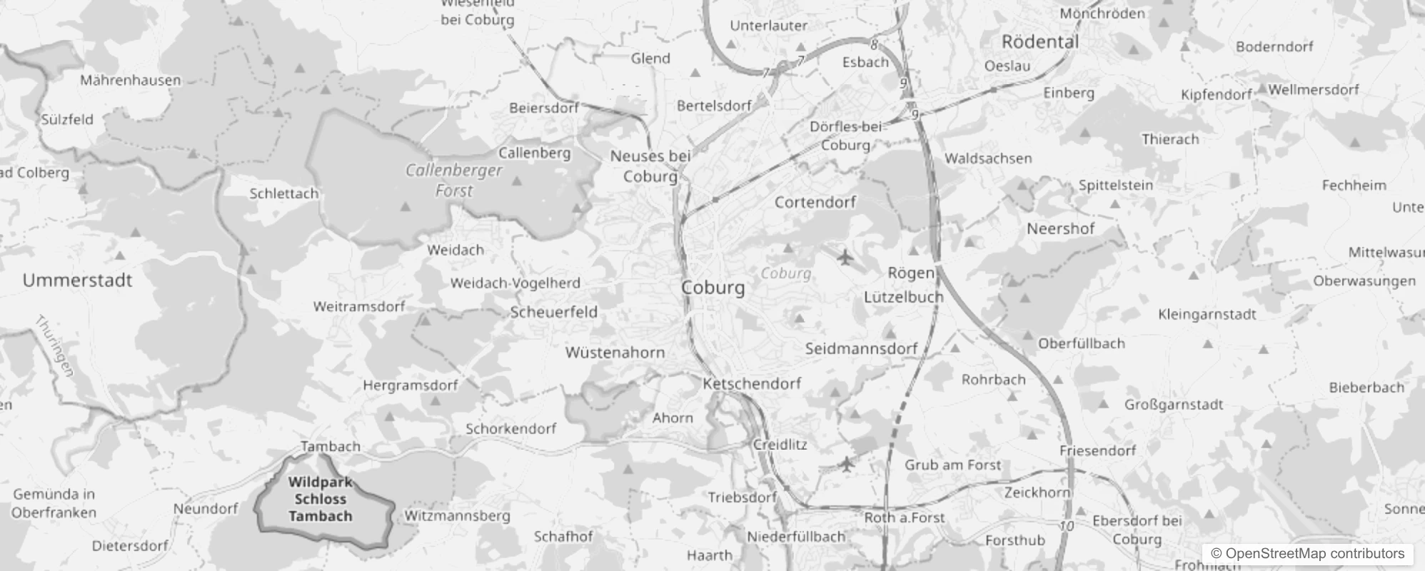 Bild von Stadtteile in Coburg