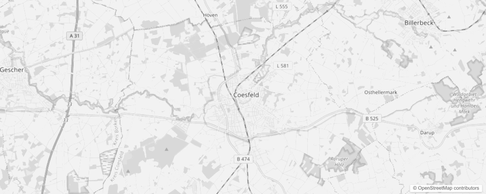 Bild von Stadtteile in Coesfeld