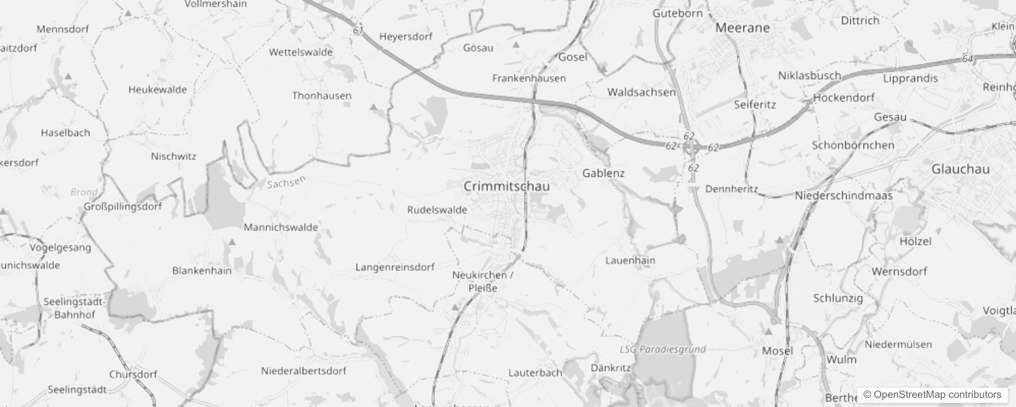 Bild von Stadtteile in Crimmitschau