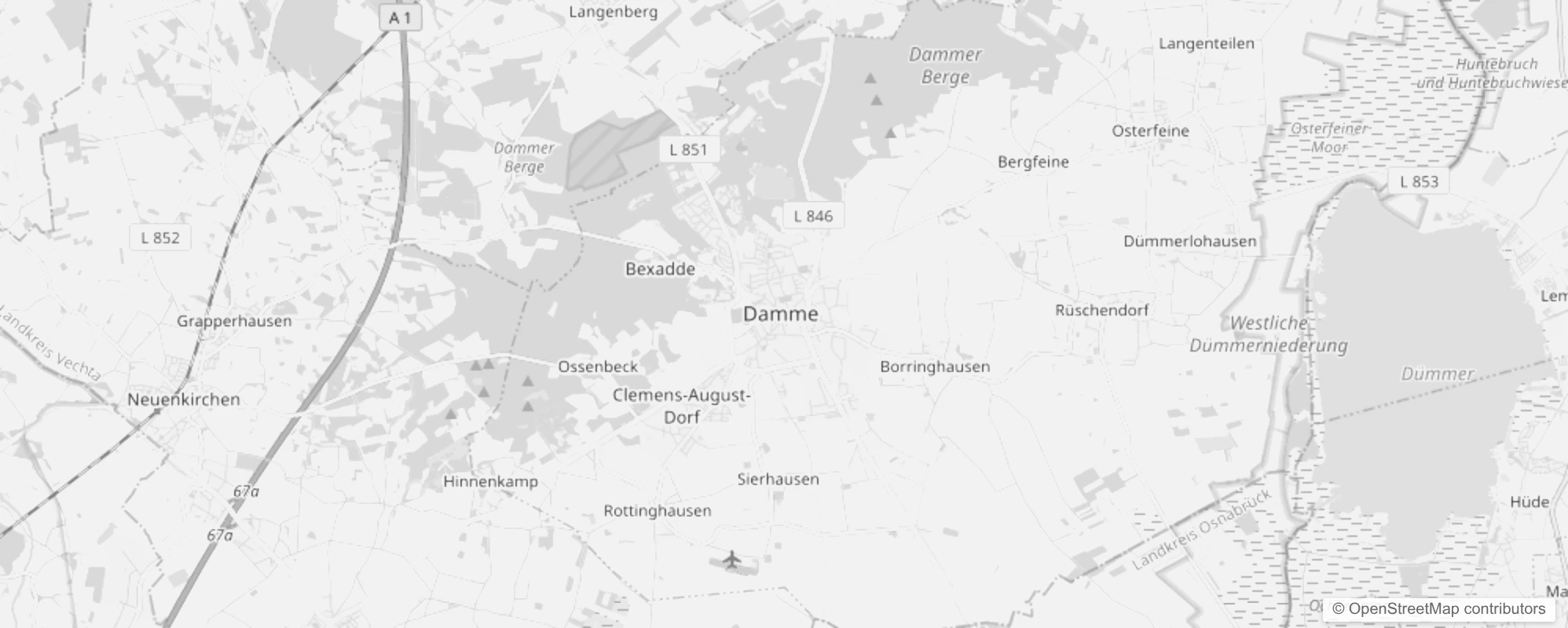 Bild von Stadtteile in Damme