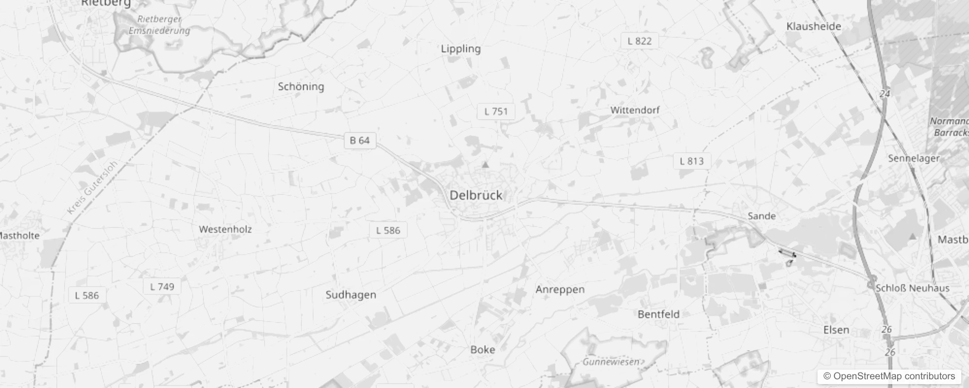 Bild von Stadtteile in Delbrück