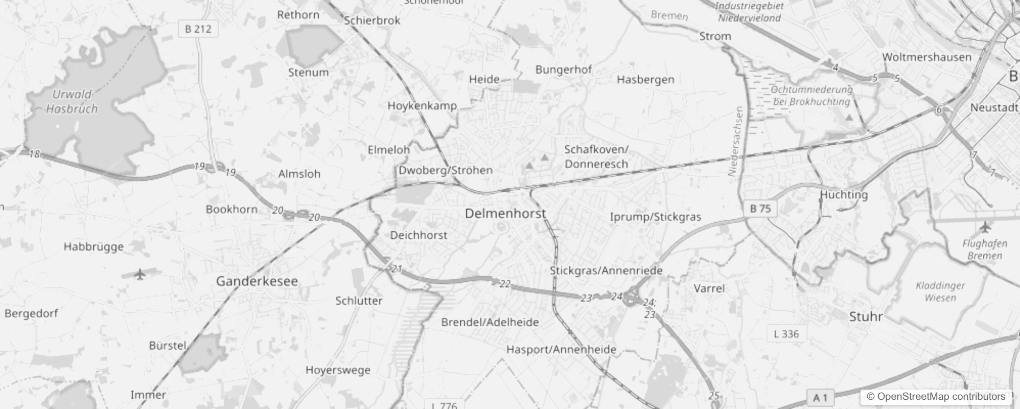 Bild von Stadtteile in Delmenhorst