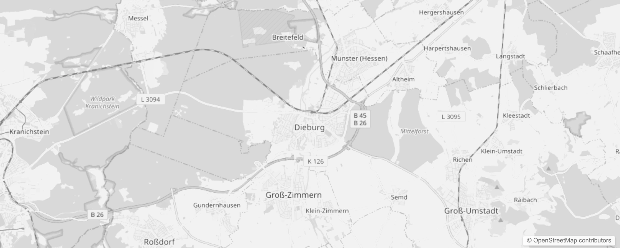 Bild von Stadtteile in Dieburg