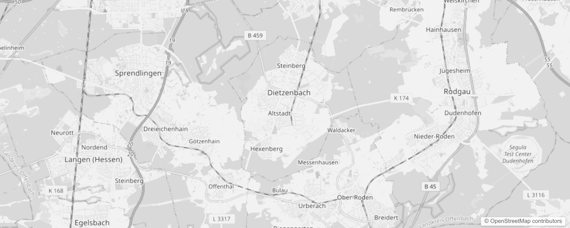 Bild von Stadtteile in Dietzenbach
