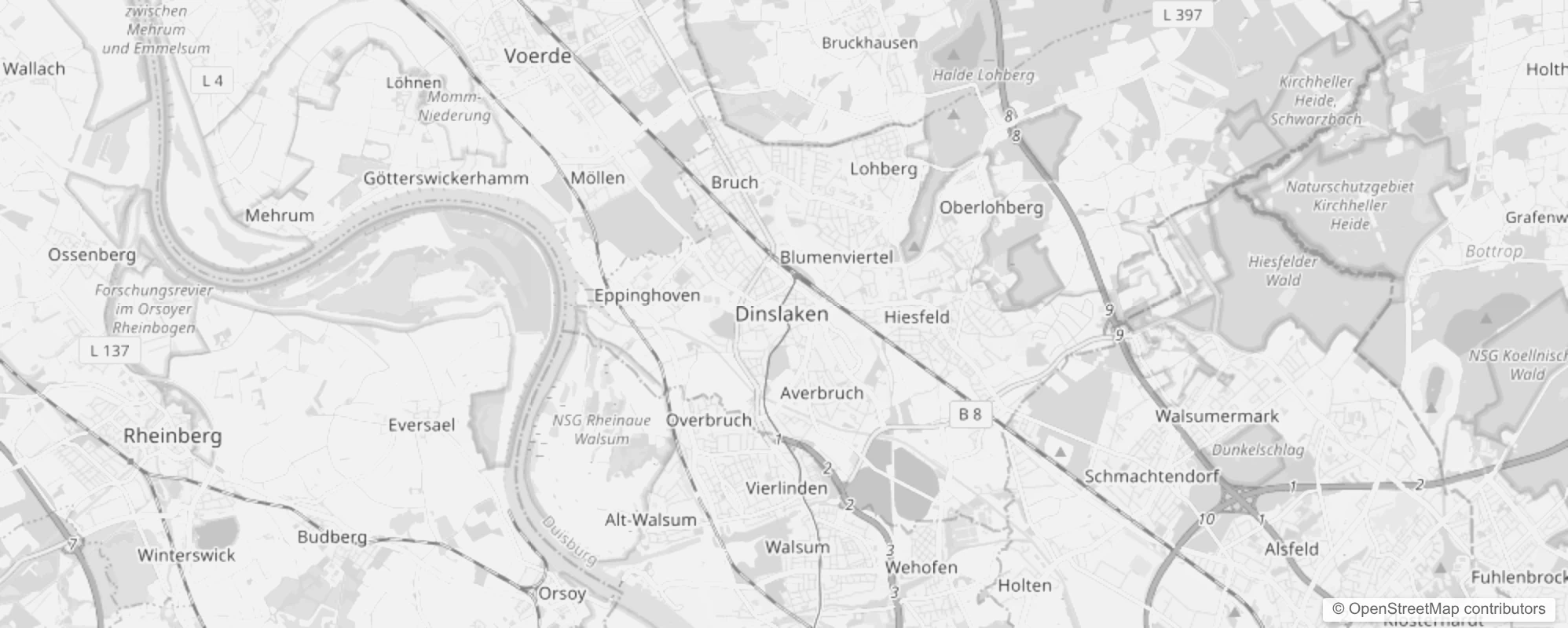 Bild von Stadtteile in Dinslaken