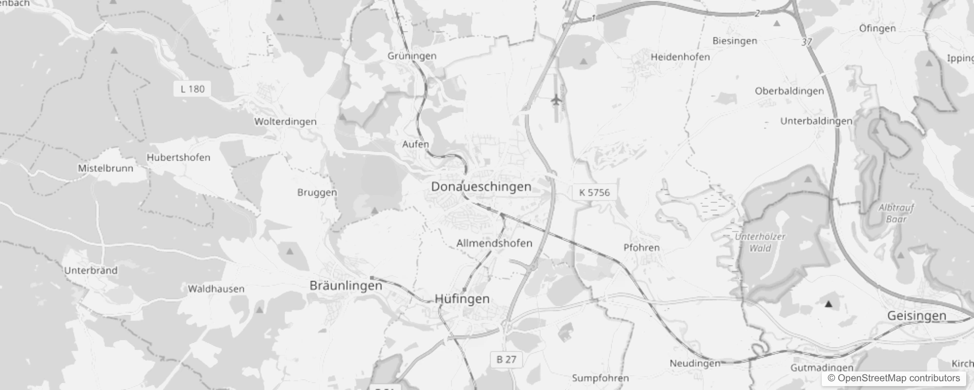 Bild von Stadtteile in Donaueschingen