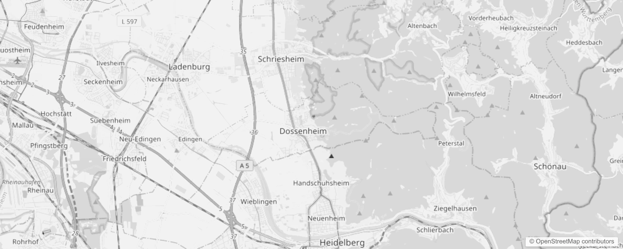 Bild von Stadtteile in Dossenheim