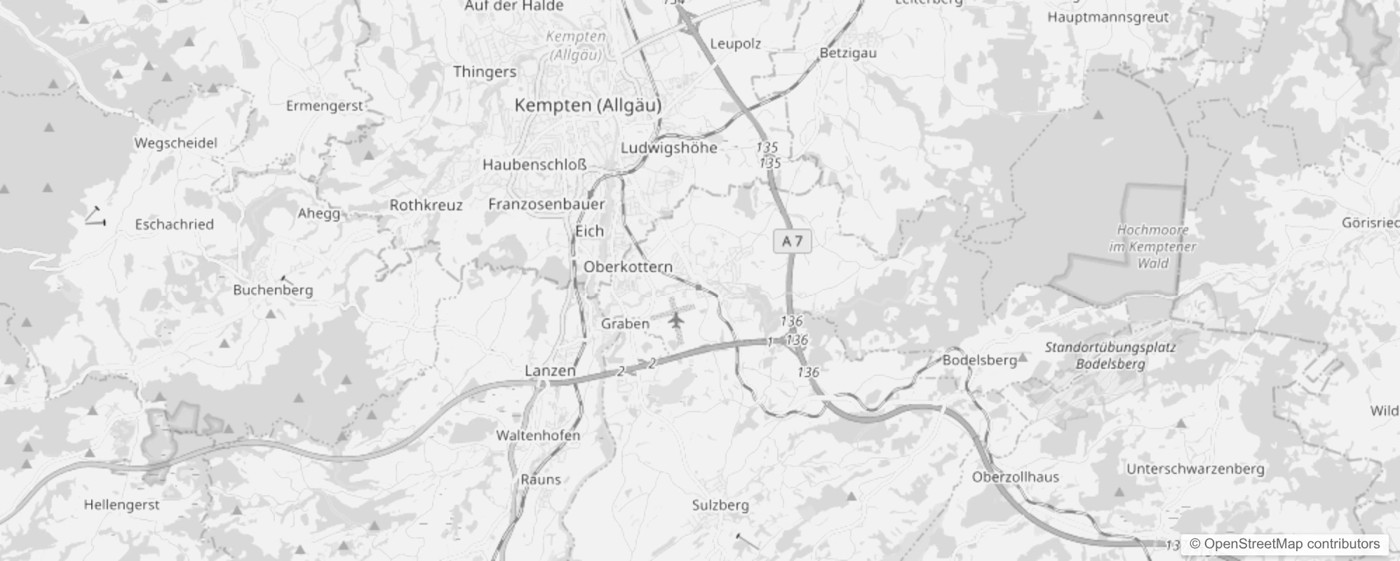 Bild von Stadtteile in Durach