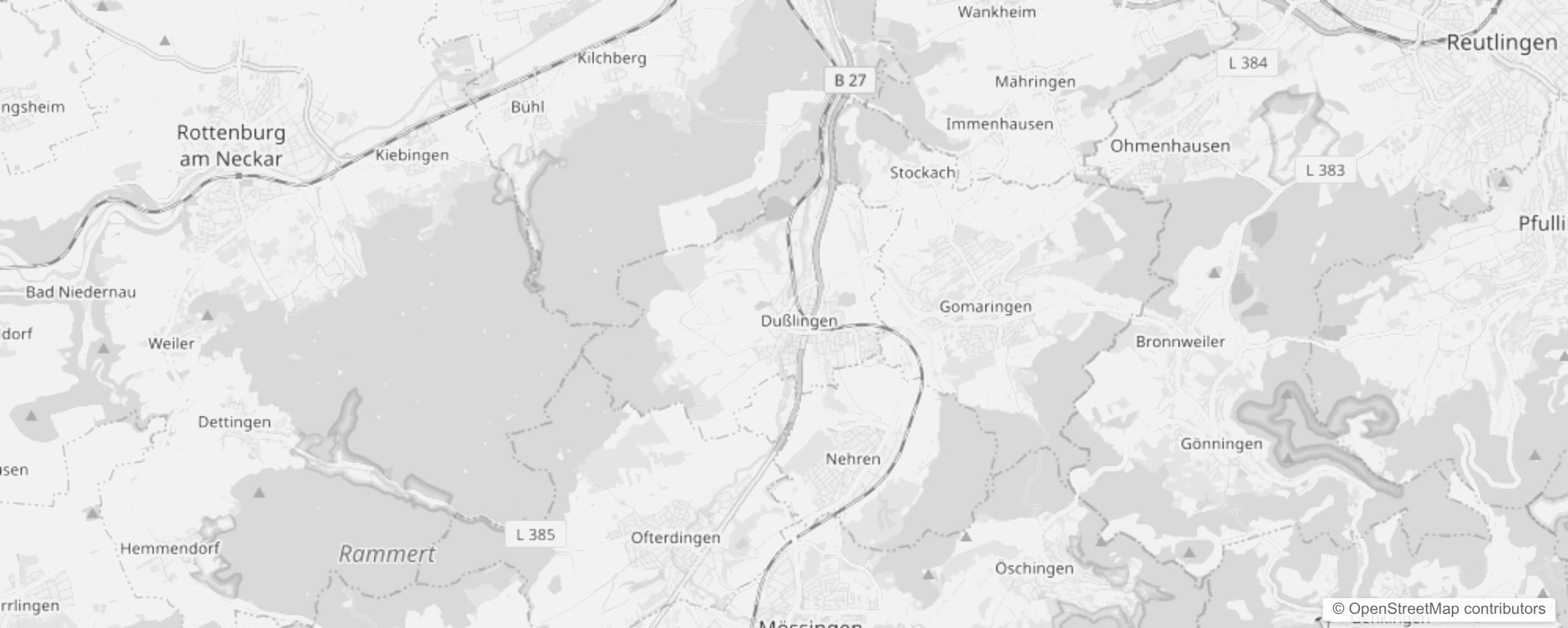 Bild von Stadtteile in Dußlingen