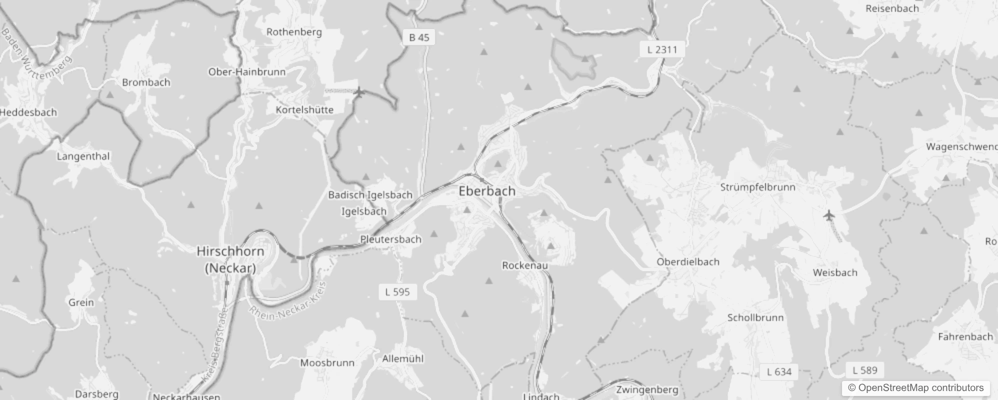 Bild von Stadtteile in Eberbach