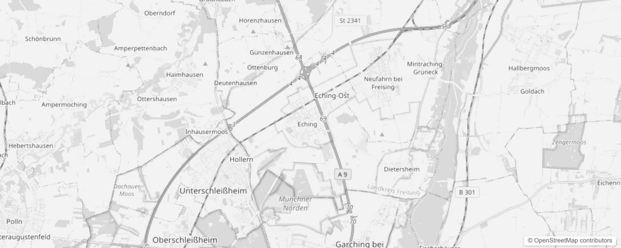 Bild von Stadtteile in Eching