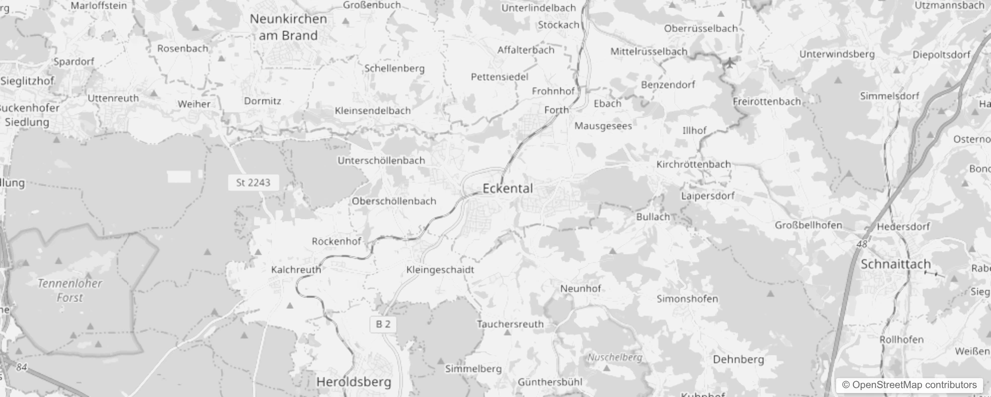 Bild von Stadtteile in Eckental