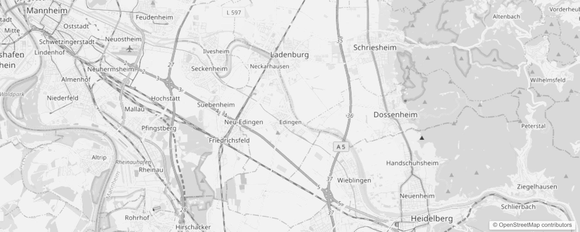 Bild von Stadtteile in Edingen-Neckarhausen