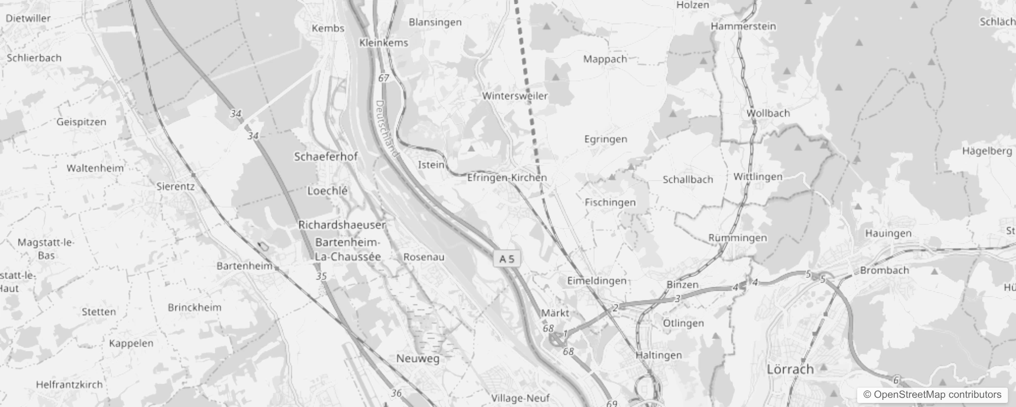 Bild von Stadtteile in Efringen-Kirchen