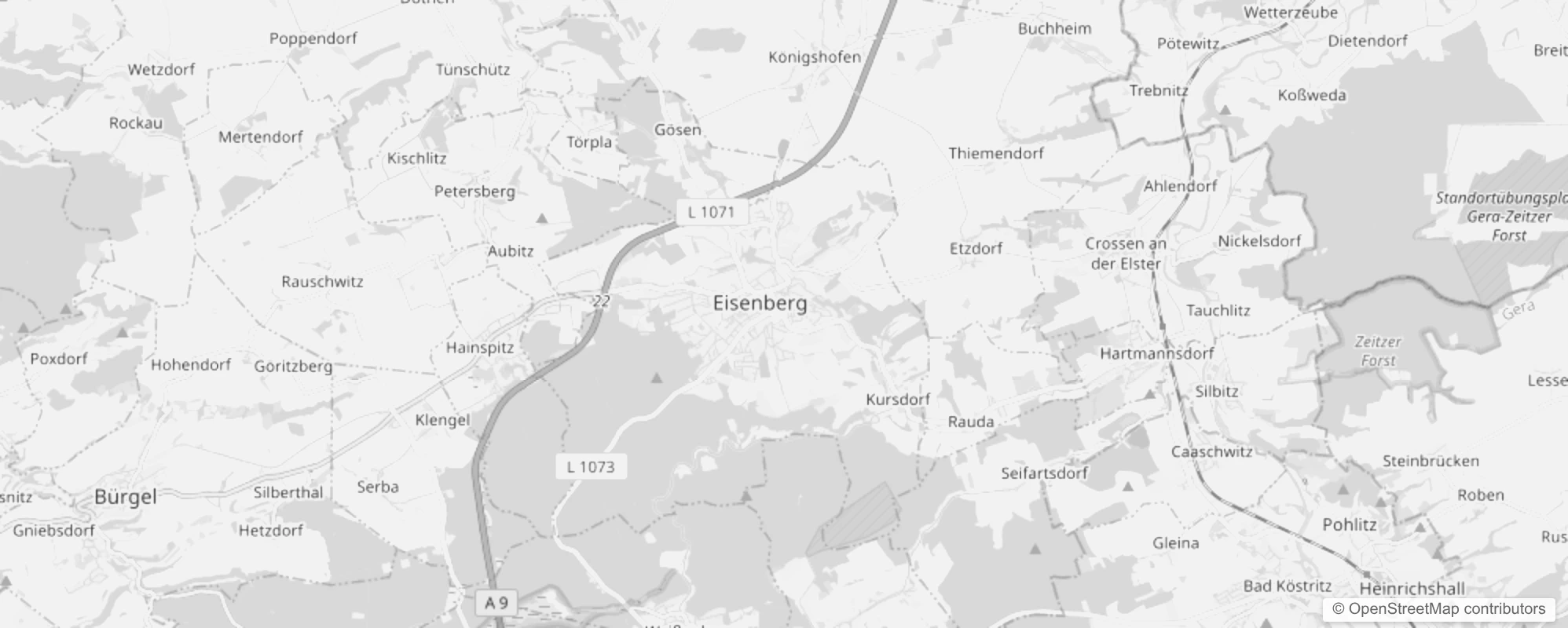 Bild von Stadtteile in Eisenberg